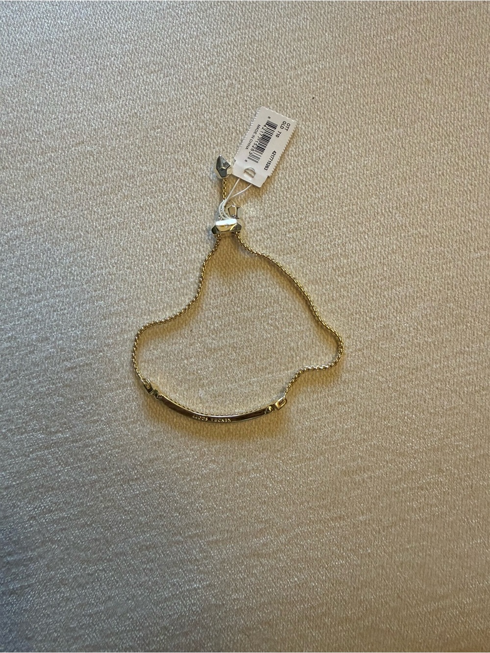Kendra Scott Gold Adjustable Link Bracelet - Picture 4 of 4